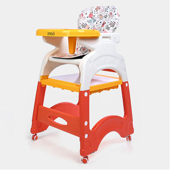Baby High Chair 3 in 1 Orange