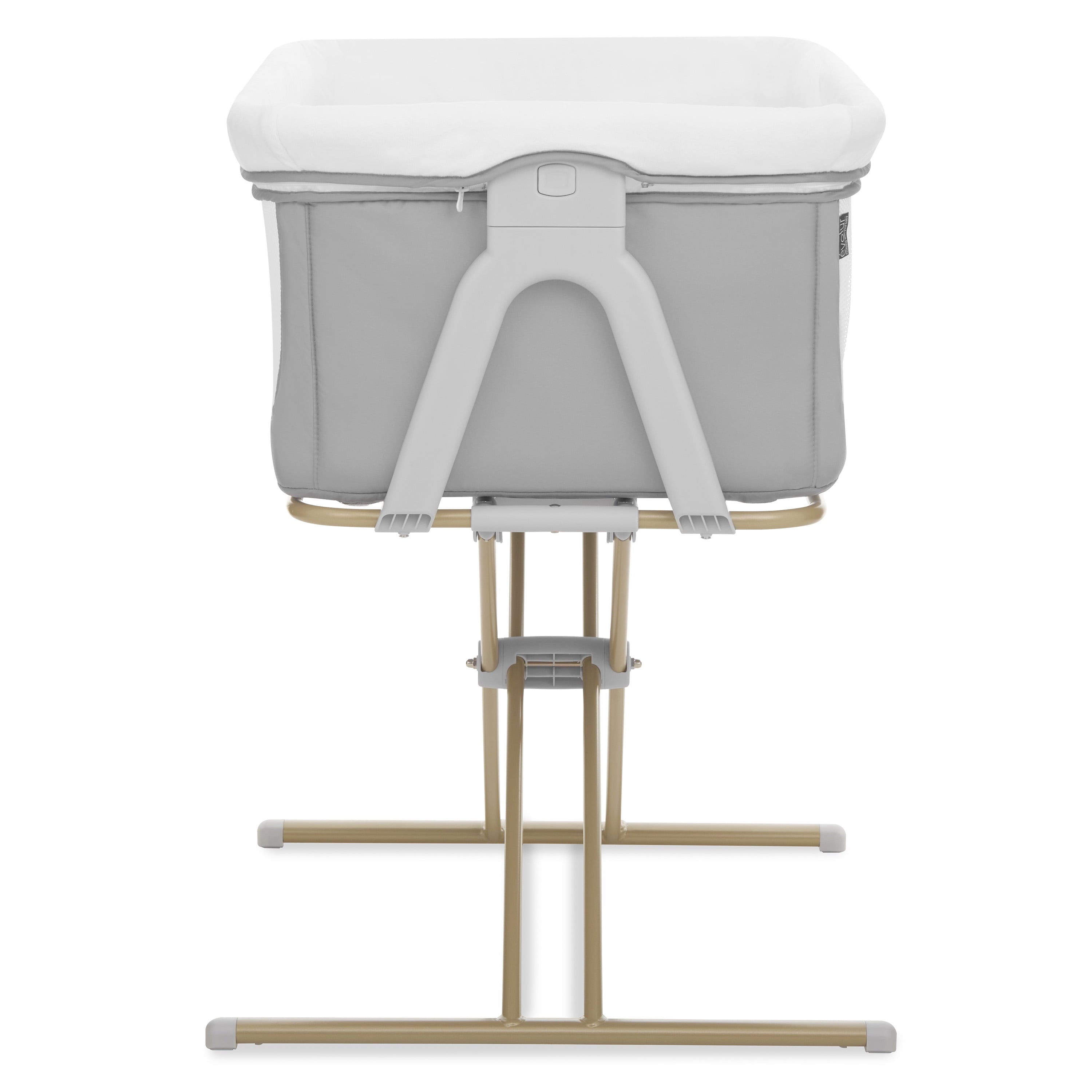 Orabelle Bedside Bassinet and Sleeper for Baby in Gray, Easy to Fold and Carry