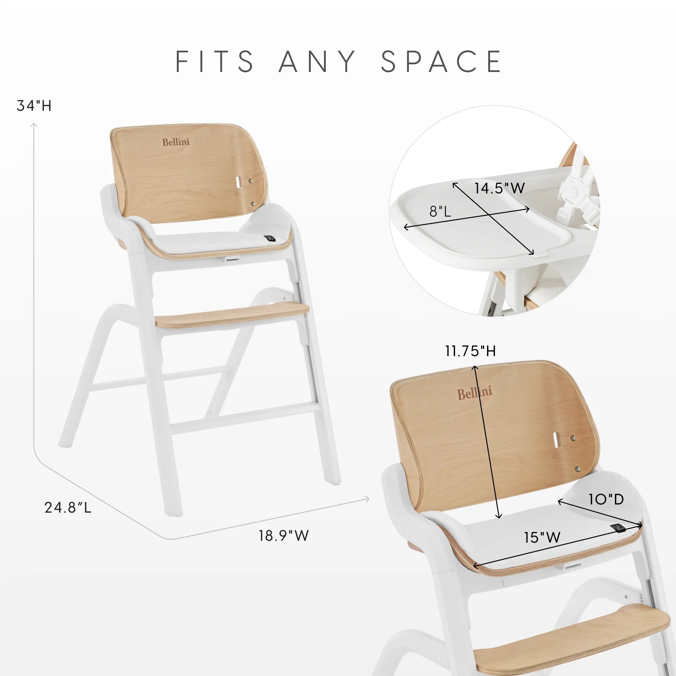 Parma 3-In-1 High Chair