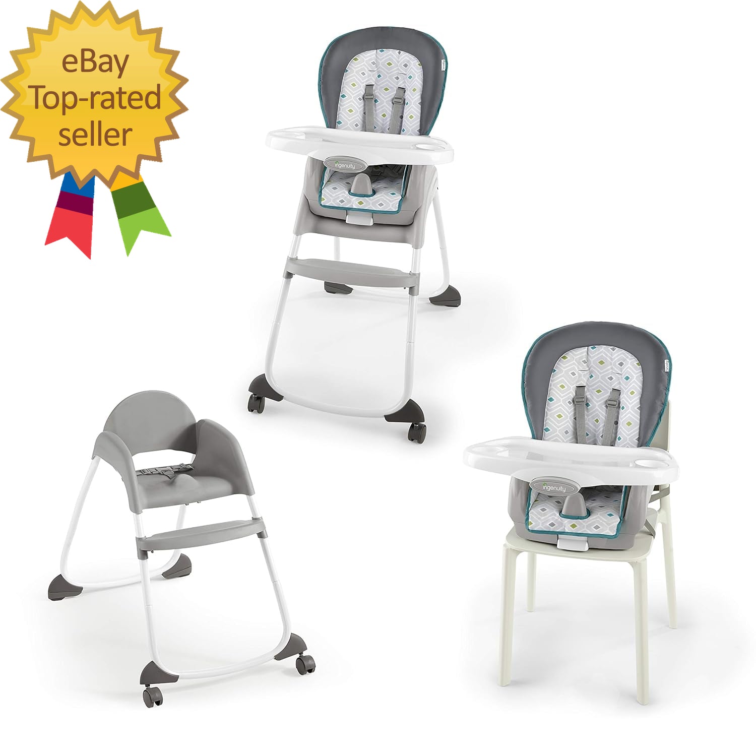 Trio 3-In-1 High Chair Nash Toddler Chair and Booster