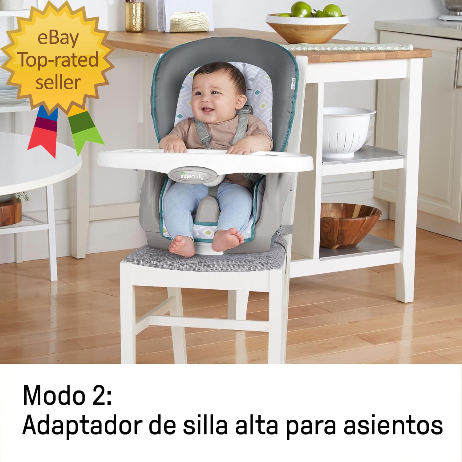 Trio 3-In-1 High Chair Nash Toddler Chair and Booster