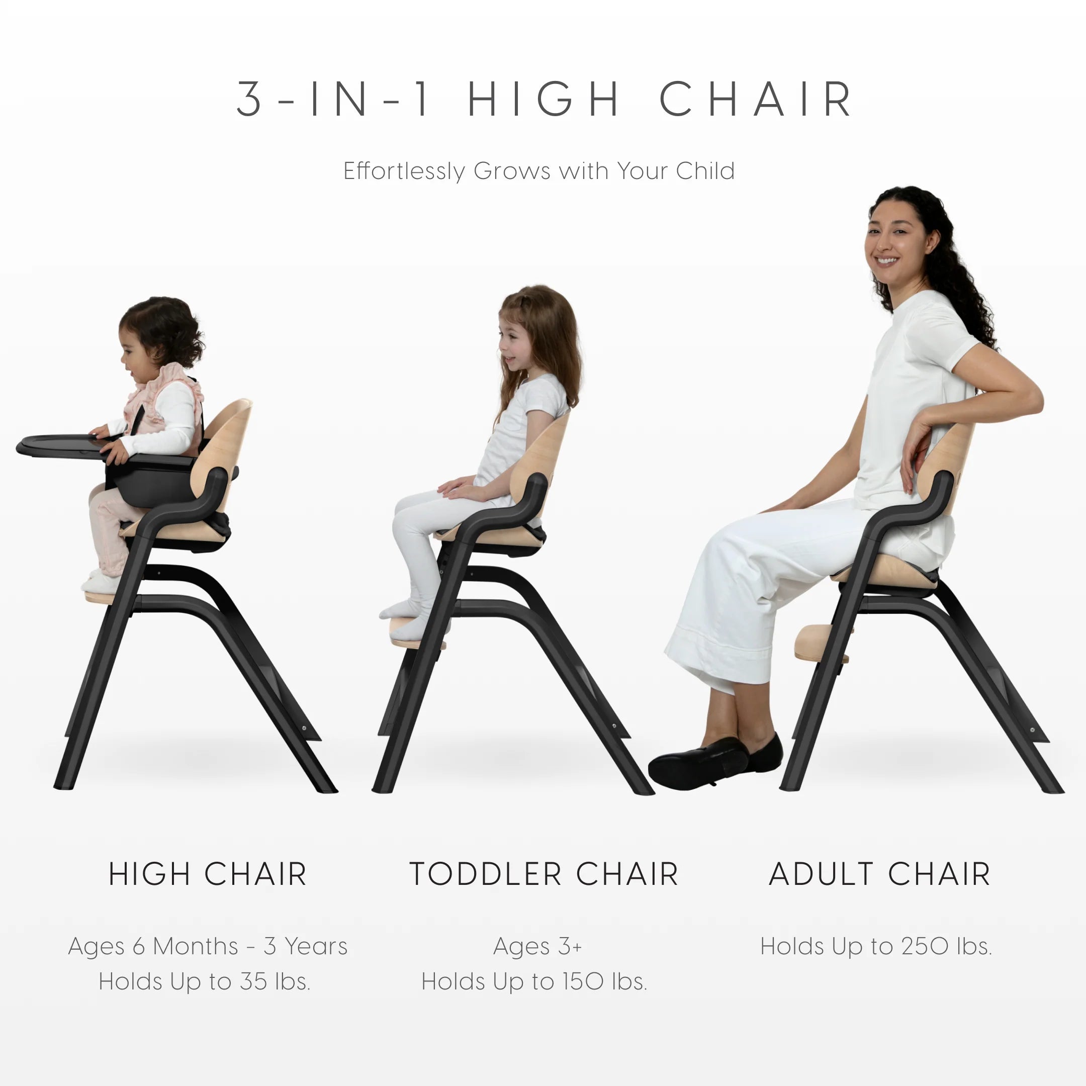 Parma 3-In-1 High Chair