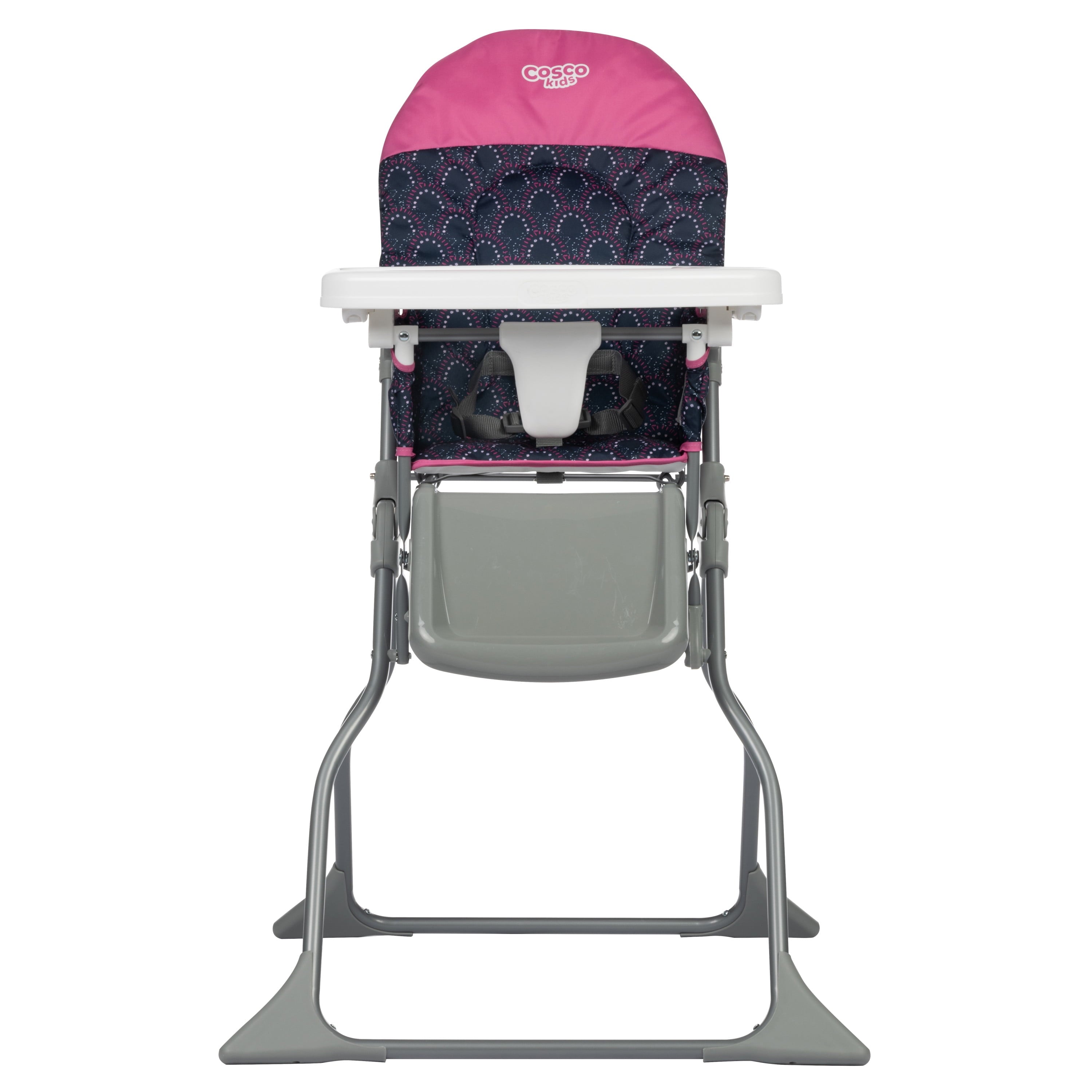 Simple Fold High Chair, Pink