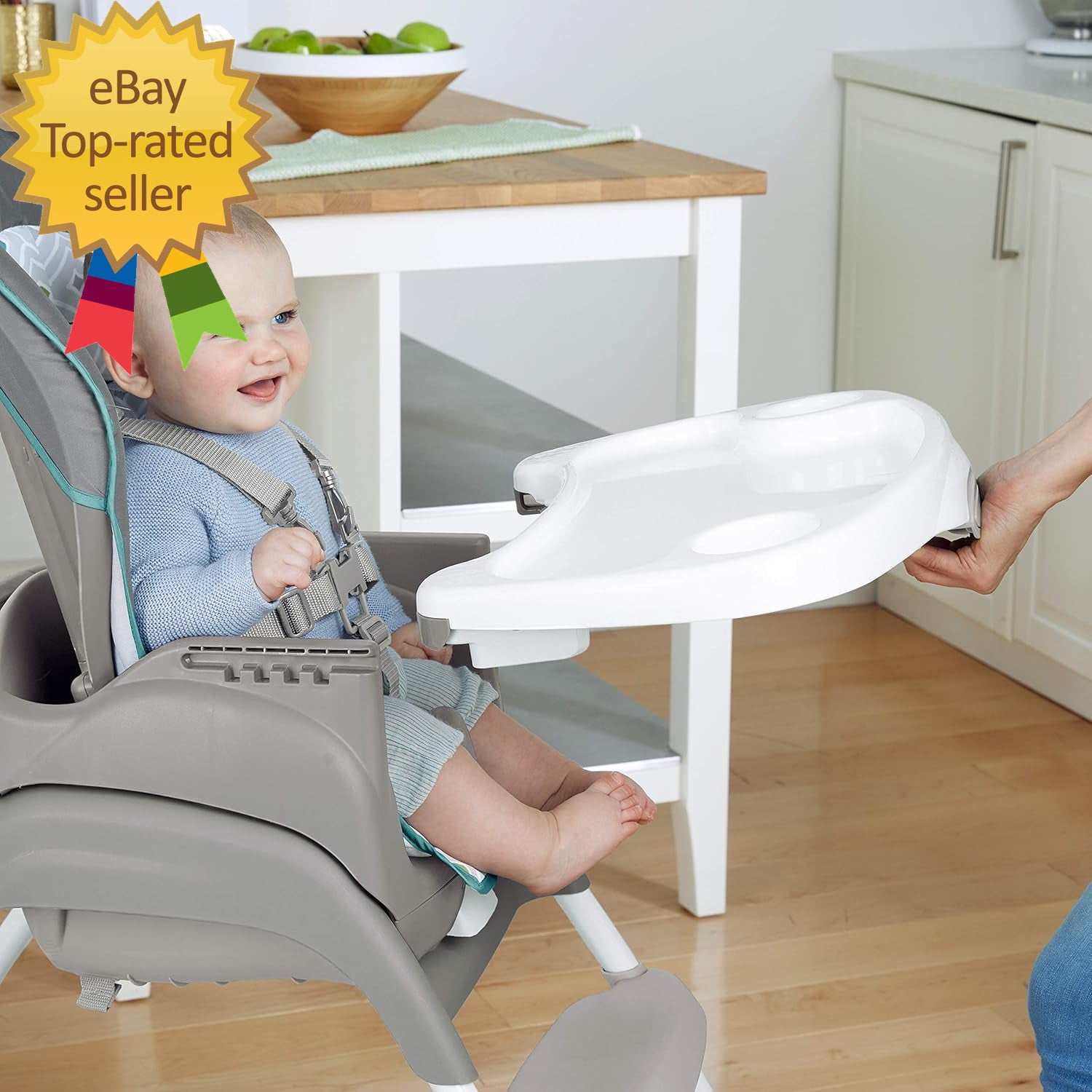 Trio 3-In-1 High Chair Nash Toddler Chair and Booster