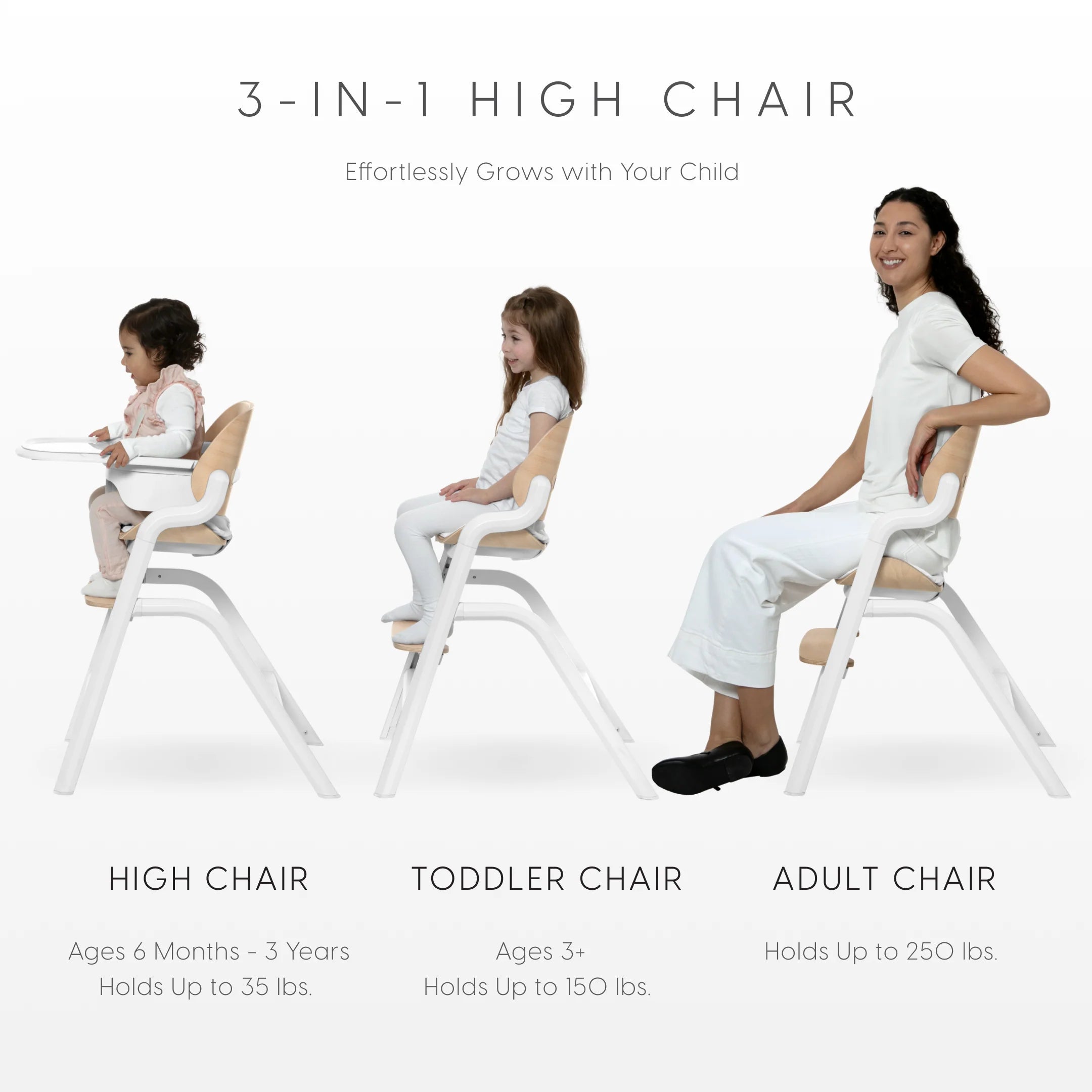 Parma 3-In-1 High Chair